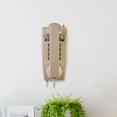 thumbnail image 3 of Corded Wall Telephone for Kitchen Beige Yellow, 3 of 8