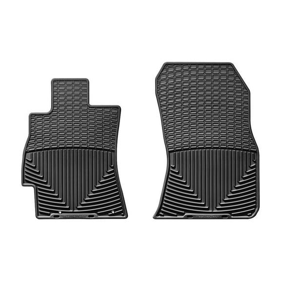 WeatherTech All-Weather Floor Mats compatible with Subaru Legacy, Outback, Forester - 1st Row (Driver & Passenger), Black