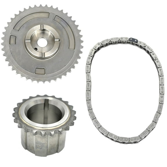 Michigan Motorsports LS Timing Chain Set with 58x Single Bolt Cam Sprocket, Crank Gear 12591689 Fits 5.3 6.0 6.2 LS3 L99 LS4 LS9 LSA LQ4