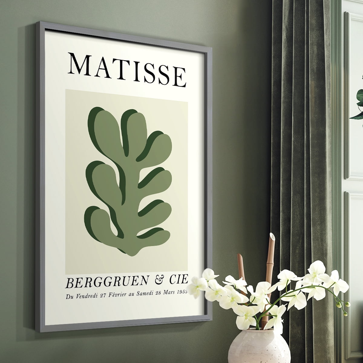 Matisse CCLXXXII in Solid Wood 11 x 14 Framed Print
