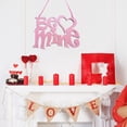 thumbnail image 2 of Valentine's Gift Valentine's Day Plaque Non-woven Love You Hanging Sign Happy Valentine Party Decor for Wall Door Ceiling Window Decorations, 2 of 11
