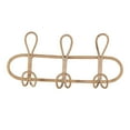 thumbnail image 5 of Rack Clothes Hooks Creative Simple Hanging Home Organization Hook Door Hanger Rattan Weaved for Porch Door Entryway Living Room 3 Hooks, 5 of 9