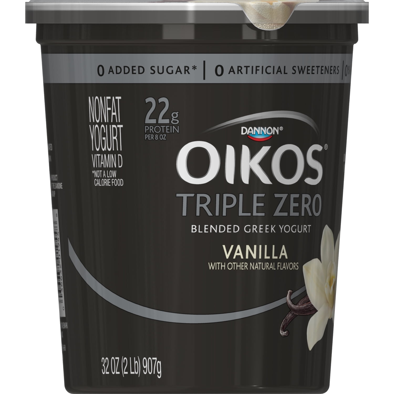 Oikos Triple Zero Vanilla Nutrition Facts - Nutrition Ftempo