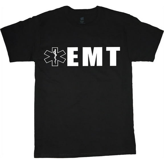 EMT T-shirt Men's Tee Black