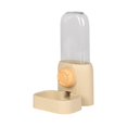 thumbnail image 1 of EPWIOR Pet Water Dispenser, Gravity Feed Bottle, Small Animal Waterer for Rabbits, Guinea Pigs and Cats(Khaki), 1 of 3
