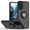 Black, variant on For Motorola Moto G 5G 2022 Impact Metal Ring Holder Stand Magnetic Car Mount Protective Hybrid Case Cover Blue