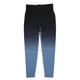 thumbnail image 2 of Black Blue Gradient High Waist Yoga Pants Women Soft Postpartum Hip Lift Workout Running Leggings L, 2 of 5