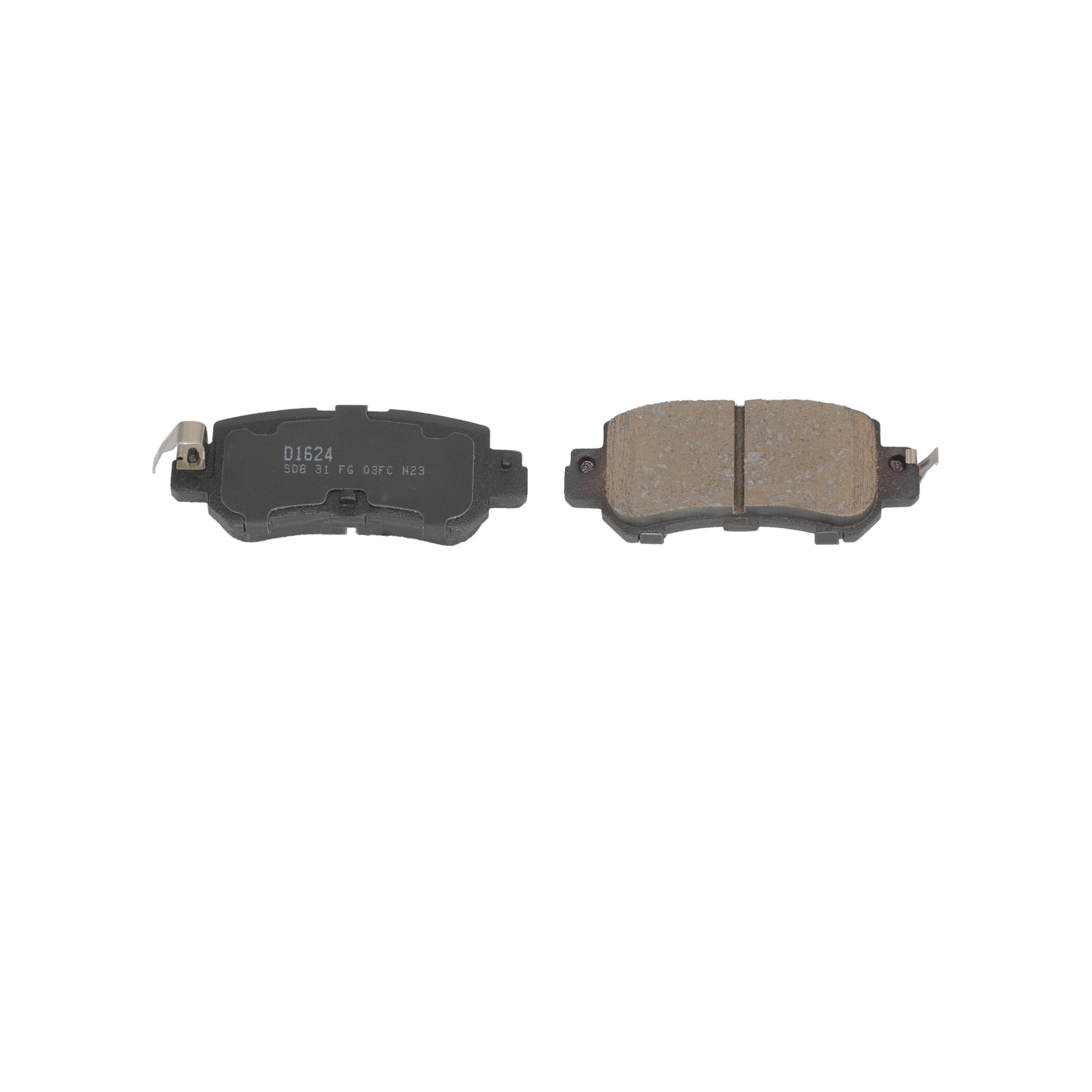 Winstop Brake Pad Set, Rear WS.1624.0.C, Mazda CX-5 2015-2013