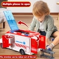 thumbnail image 5 of NETNEW Ambulance Toy Car with Light & Siren Sound Effects - Friction Powered Wheels & LED Lights Toys for Boys 3-6 Years, 5 of 7