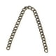 thumbnail image 4 of Cadena De Artesanía De Metal, Artesanía De Bricolaje Estilo Elegante Longitud Cortable Cadenas De Bordillo De Cobre 32.8 Pies Para Banquetes Para Bolso ANGGREK Bronce, 4 of 8
