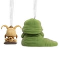 thumbnail image 2 of Hallmark Christmas Ornaments (Star Wars: Return of the Jedi Jabba the Hutt & Salacious B. Crumb Funko POP!), Set of 2, 2 of 8