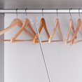thumbnail image 3 of UPGRATOR Heavy Duty Telescoping Pole for Hanging Clothes Purple 1 Set, 3 of 8