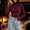 Red, variant on NominalSnug Womens Fleece Lined Thermal Tops Turtleneck Long Sleeve Shirts Winter Warm Base Layer Top with Thumble Hole