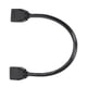 thumbnail image 5 of Cable DP a DP hembra a hembra compatible con 8K a 60 Hz 4K a 120 Hz Cable de extensión DisplayPort para TV Laptop 11.8in, 5 of 12