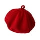 thumbnail image 5 of Gorro de punto para bebé, boina, informal, elástico, para clima frío, de 5 a 30 meses Rojo, 5 of 9