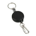 thumbnail image 4 of Retractable Keychain, 60cm Steel Wire Rope Retractable Key Chain Llaveros with Buckle for Key Chain, 4 of 7