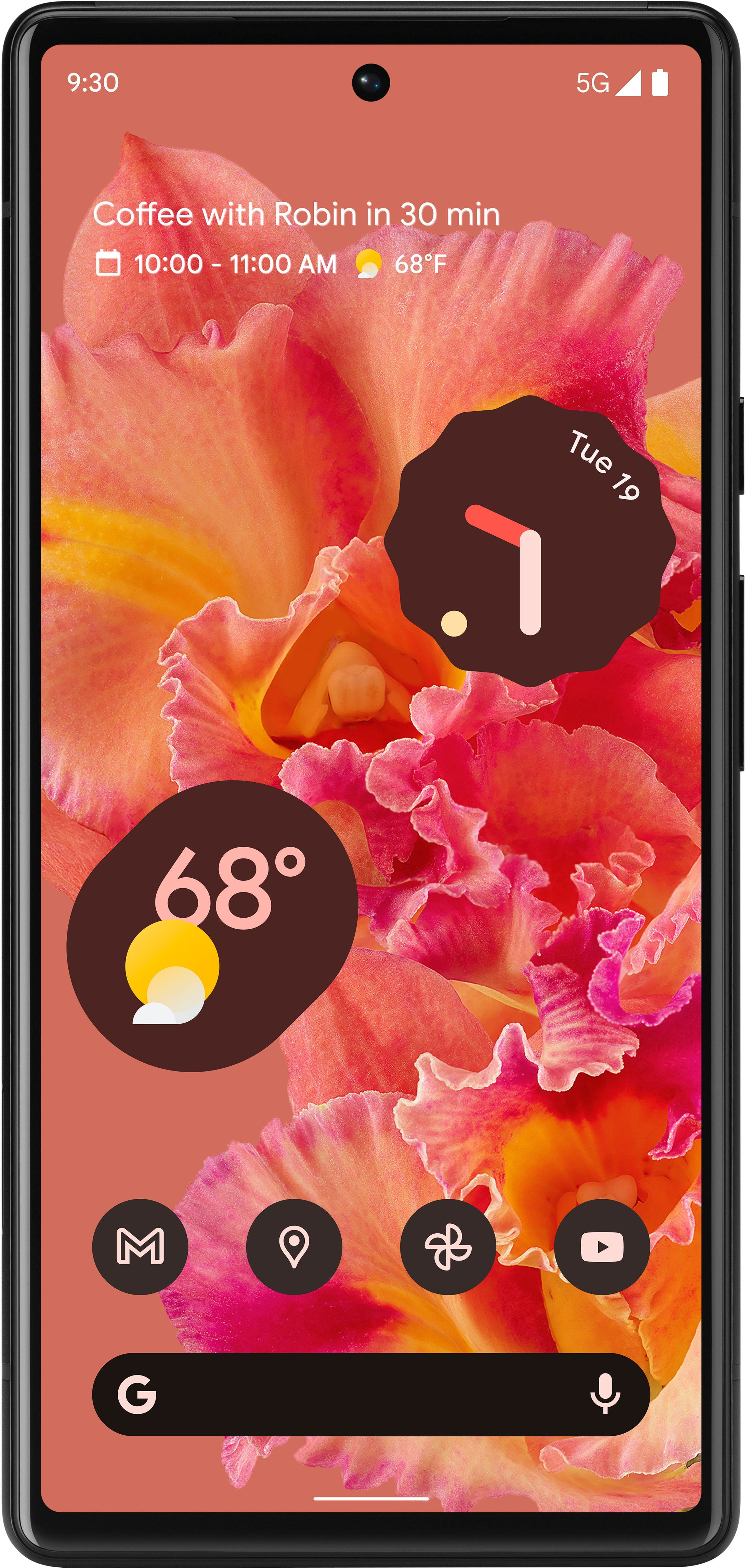 Pre-Owned Google Pixel 6 128GB Fully Unlocked Kinda Coral (Fair)