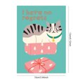 thumbnail image 3 of Tarjeta de regalo de gato divertido de Navidad Tarjetas de felicitación creativas lindas para mascotas Adornos navideños, 3 of 8