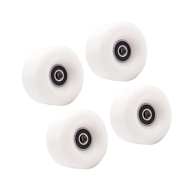 fastboy High-performance PU Wear-Resistant Inline Skate Wheel 58mm 82A Replacement White 58x58x32mm 1Set