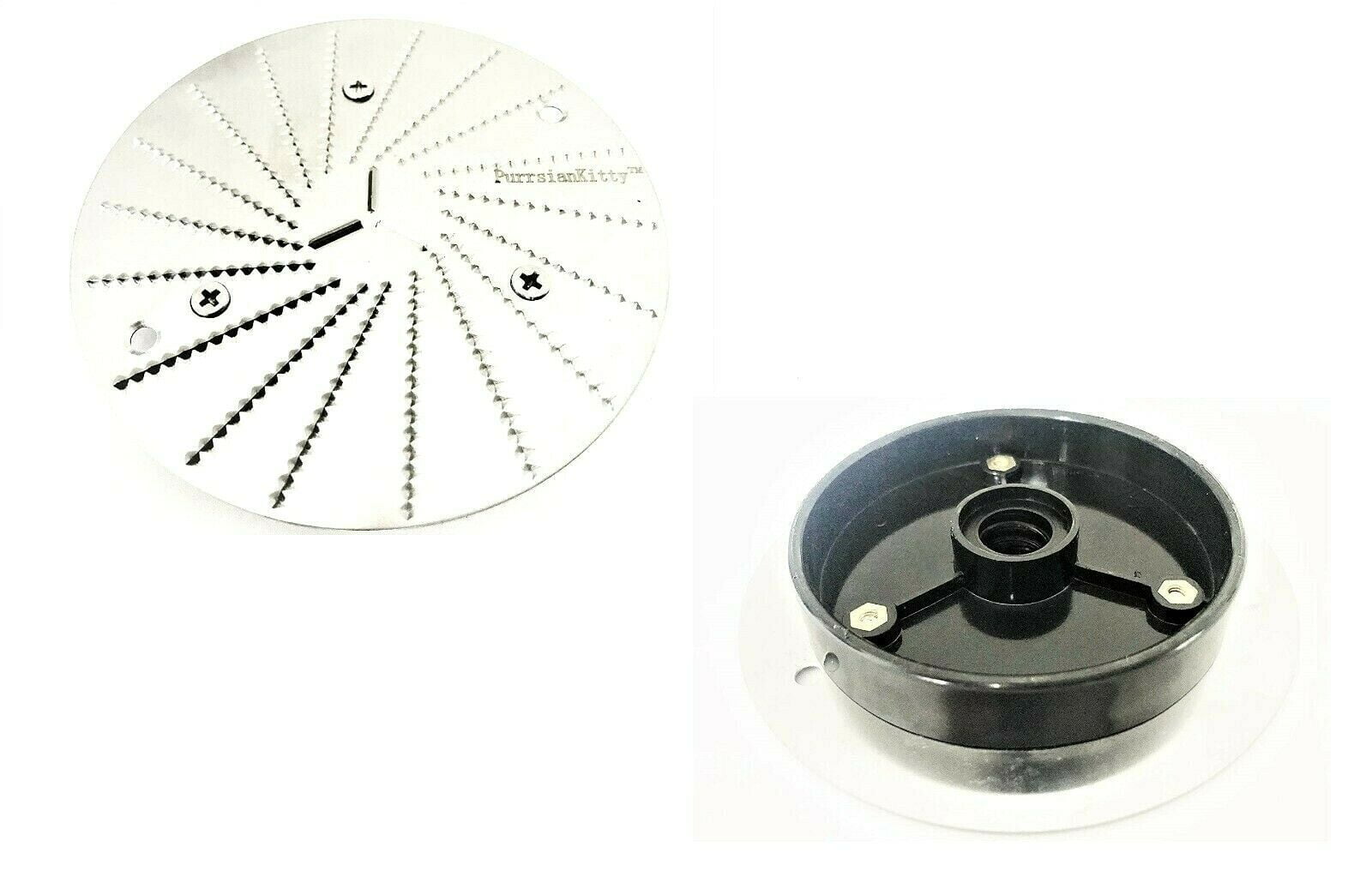 PurrsianKitty Replacement Stainless Steel Blade with Base or Mount for