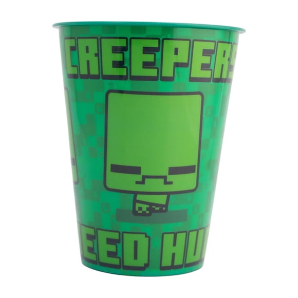Vaso Fun Kids de Plástico Minecraft 450 Ml