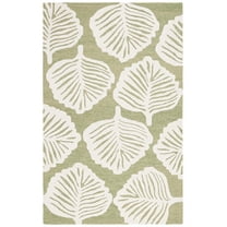 SAFAVIEH Blossom Brynn Floral Area Rug, Ivory/Green, 5' x 8'