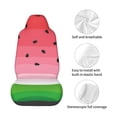 thumbnail image 4 of Wukai Watermelon Full Set Car Seat Covers with Soft Padding Universal Auto Front Seats Protector and Cushion Mat, 4 of 5