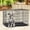 Black, variant on 42 Inches Large Dog Crate with Divider Panel, Double Door Folding Metal Wire Dog Cage with Plastic Leak-Proof Pan Tray, Pet Kennel for Indoor, Outdoor, Travel, Blue