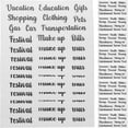 thumbnail image 7 of OUNONA 10 Sets Cash Envelope Labels for Budgeting, Multi-Function Expense Label Stickers for Daily Use and Organization, 7 of 7