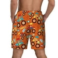 thumbnail image 4 of Balery Monster Truck,Truck Cartoon Mens Swim Trunks Swim Shorts for Men Quick Dry Inseam Beach Shorts with Compression Liner Pocket-XX-Large, 4 of 9