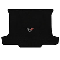 Lloyd Mats Custom Fit Floor Mats for Corvette C5 Convertible 1998-2004 LogoMat Cargo Black