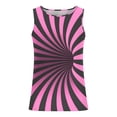 thumbnail image 3 of Tanques para Hombre de Verano Solto Chaleco Impresión Deportivo Cuello Redondo, Top de Moda Casual para Al Aire Libre Y Diario, 3 of 4