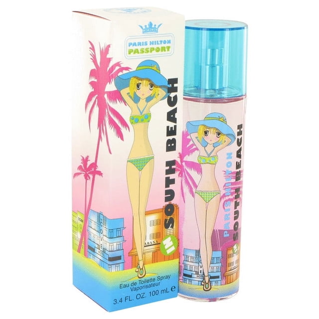 Paris Hilton Passport Southbeach por Paris Hilton Eau de Toilette Spray 3.4 oz Paris Hilton Paris Hilton