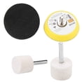 thumbnail image 4 of Glass Polishing Kit Scratch Removal Set Ceric Dioxide Abrasive Discs Polish Pad Felt, 4 of 8