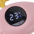 thumbnail image 2 of Riousery Baby Bath Thermometer Digital Cartoon Cute Whale Water Temperature Measurement, Pink, 2 of 9