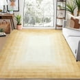 thumbnail image 7 of Haperlare Rug Modern Bordered Area Rug for Living Room Dining Room Rug Bedroom Carpet Indoor Non Skid Rubber Backed Rugs,, 9' x 12' Beige, 7 of 7