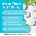 thumbnail image 4 of Chicle Suplemento Neuro Energía y Concentración 100mg Cafeína Vegano, 4 of 7