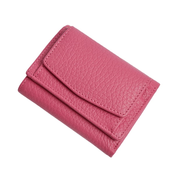 Mini cartera 2025 Nueva cartera de cuero con organizador de tarjetas y bolsillo