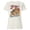 Off White, variant on Smartprints Resting Tiger & Cherry Blossoms Women's T-Shirt Natural, Cotton, L