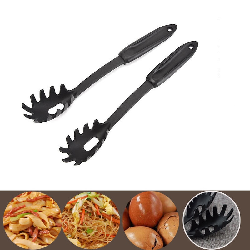 Silicone Pasta Fork,12.5 Inch Spaghetti Spoon Pasta Fork,Hygienic One