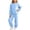 03-Blue, variant on Dnhxils Girls Athletic Sets Kids Two Piece Outfits Long Sleeve Pullover Sweatpants with Pockets for Teen Girls Fall Sports Clothes