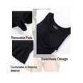 thumbnail image 5 of Women's Tank Top Seamless Camisole Body Shaper Vest With Removable Pads Bra Shapewear Camisole Cami Tummy Control Tank Top  Shapewear, 5 of 6