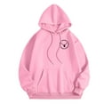 thumbnail image 5 of Autumn Winter Printed Hoodie For Women over Sized Hoodies Women Winter Apparel Space Hoodies for Women Long Sleeve Hoodie Long Sweatshirt Hoodie Winter Long Sweaters Women Sports Sweatshirts for Women, 5 of 6