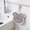 Gray, variant on Hovilon Cute Elephant Hand Towel - Super Absorbent Hanging Kitchen Washcloth, Thickened Gray Polyester Dish Drying Rag for Bathroom Sink, Decorative Animal Shaped Gift for Home
