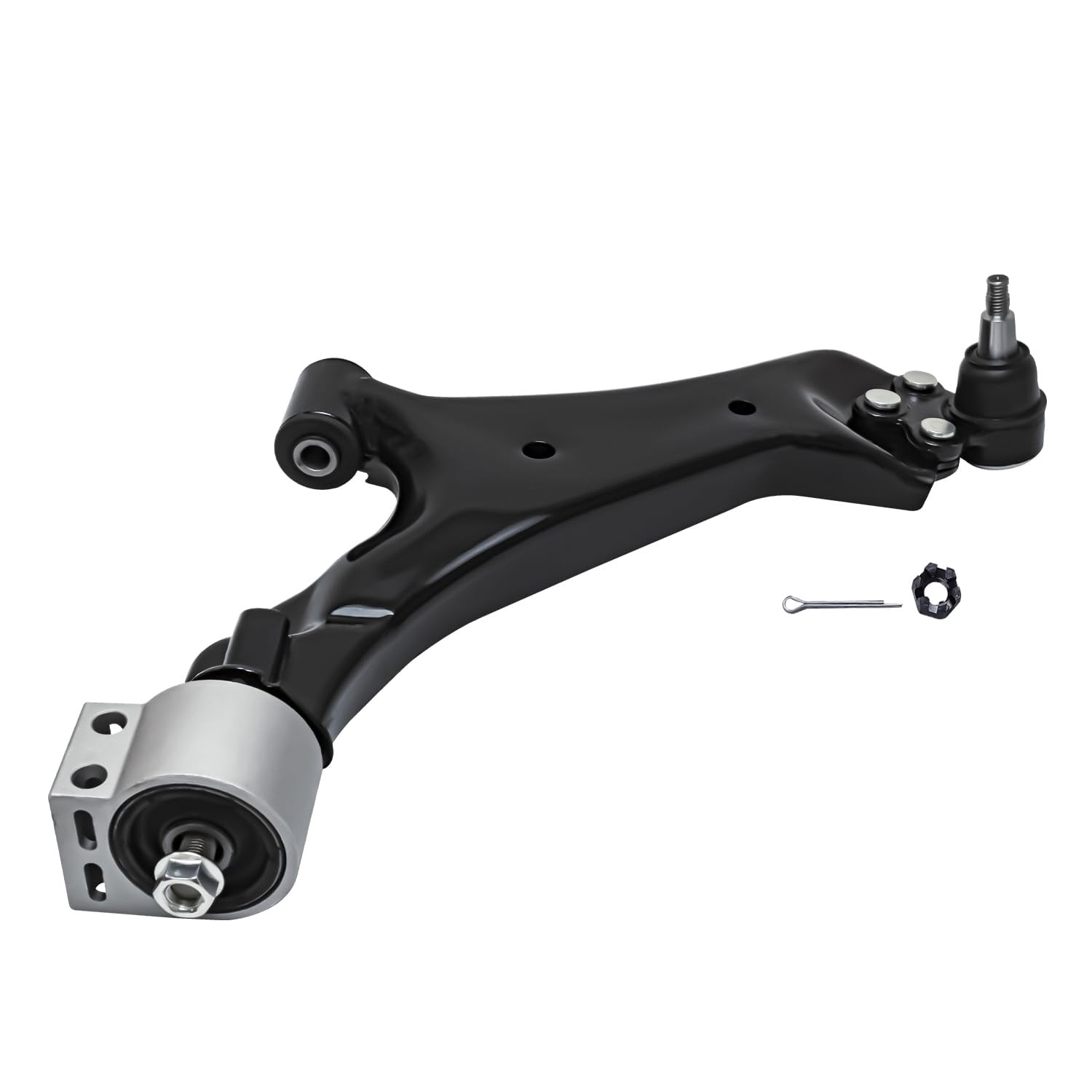 Detroit Axle - Front Lower Control Arms w/Ball Joints Assembly Replacement for 2010 2011 2012-2017 Chevrolet Equinox GMC Terrain - 2pc Set
