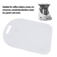 thumbnail image 4 of Kitchen Sliding Mat, White Kitchen Aid Mixer Slider Mat Convenient Machine Washable 5mm  for Coffee Makers, 4 of 7