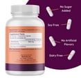 thumbnail image 2 of Reduced L-Glutathione 500mg (60 Vegetarian Capsules) - No Stearates - Vegan, 2 of 7