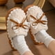 thumbnail image 3 of Xucatan Women's Plush Winter Slippers with Cute Decorations Cozy Fleece-Lined Indoor House Shoes, Non-Slip Comfortable Casual Flat Slides for Women Gift, 3 of 5