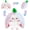 Bunny Plush 10inch, variant on Kawaii Squishy Cute Easter Bunny Plush Turn Into Rabbit Fruit Doll Carrot Strawberry Pillow, Plushies Funny Bunny Toy for Baby