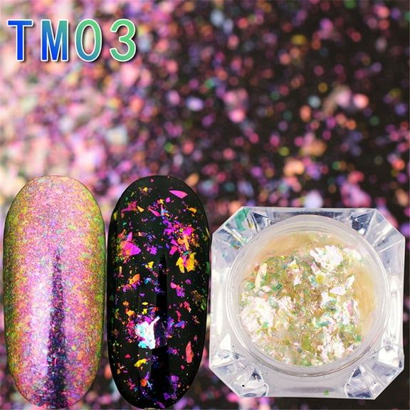 Bilqis Nail Art Color Changing Powder Mirror Powder Nail Art Accessories